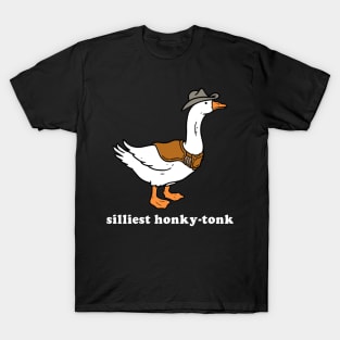 Silliest Honky-Tonk Goose Lover T-Shirt
